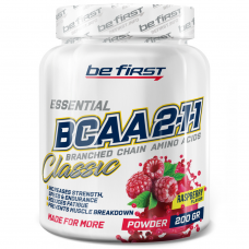 Be First - BCAA 2:1:1 Classic (200г 40 порций) малина